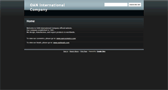 Desktop Screenshot of oaninternational.com
