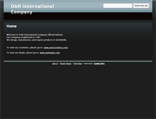 Tablet Screenshot of oaninternational.com